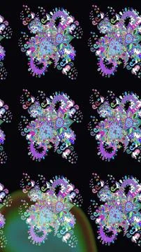 Nice super abstract and cute interesting picture Stock Illustration
