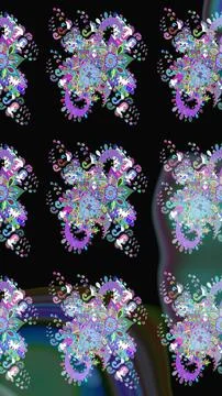 Nice super abstract and cute interesting picture Stock Illustration