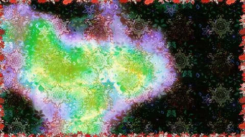 Nice super abstract and cute interesting picture Stock Illustration
