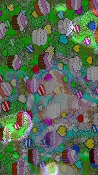 Nice super abstract and cute interesting picture Stock Illustration