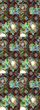 Nice super abstract and cute interesting picture Stockillustratie