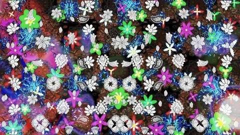 Nice super abstract and cute interesting picture Stock Illustration
