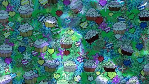 Nice super abstract and cute interesting picture Stock Illustration