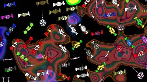 Nice super abstract and cute interesting picture Stock Illustration