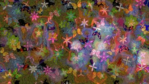 Nice super abstract and cute interesting picture Stock Illustration