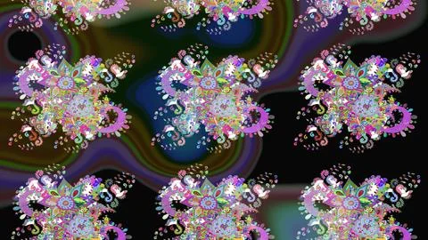 Nice super abstract and cute interesting picture Stock Illustration