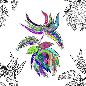 Nice super abstract and cute interesting picture Stock Illustration