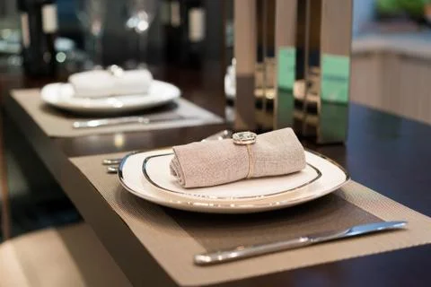 Nice tableware Stock Photos