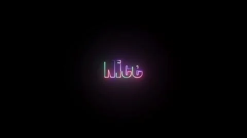 Nice Text Animation Stock Footage 324811090