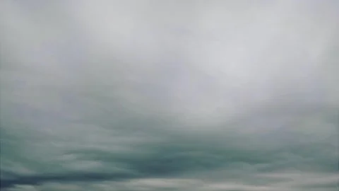 Nice timelapse with heavy gray rain clouds - loop video Stock Footage 247204596