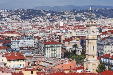 Nice. Top view. Stock-Fotos