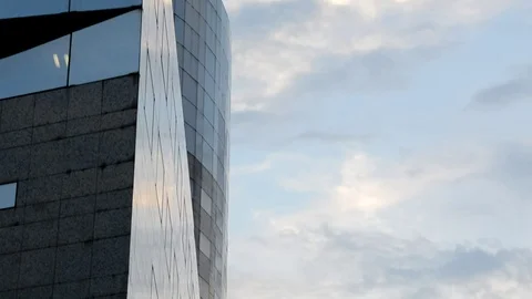 Nice urban sunset Видео 91525502