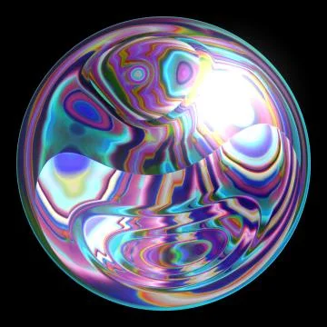 Nice varicoloured sphere Stock Illustration