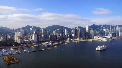 Nice video footage with flying camera Stock Footage 103270855