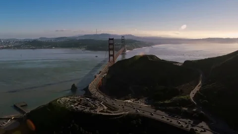 Nice video footage with flying camera 스톡 동영상 103270920