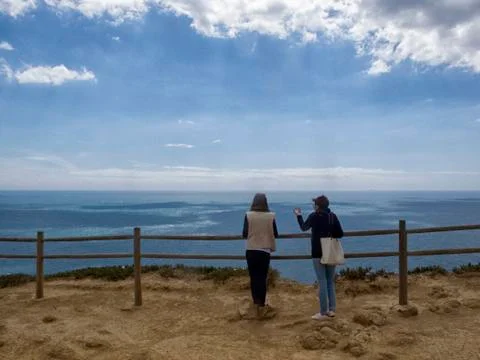 Nice view of of Cabo da Roca, Portugal. Stock Photos