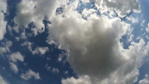 Nice View Of The Clouds In Time-Lapse Stock Footage 156297600