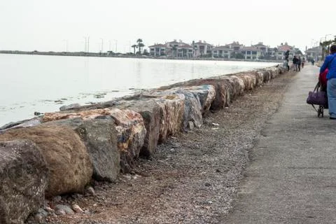 A Nice View from a Coast Stock Photos