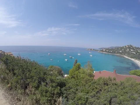 A nice view of a cool beach Stock Photos