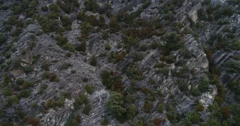 Nice view in the mountains. Drone video. Stock Footage 153755339