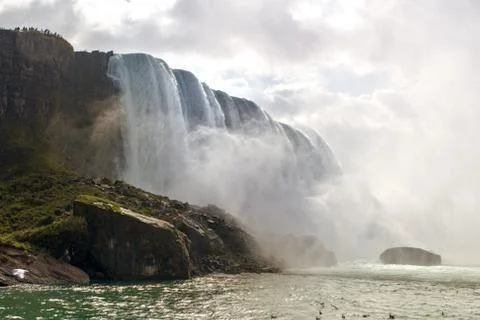 Nice view of niagara falls Stock Photos