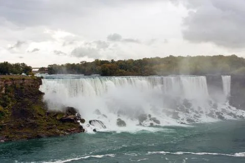 Nice view of niagara falls Stock Photos