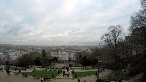 Nice View Of Paris Stock Footage 106336278