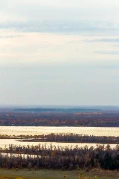 Nice view of the river Stock Photos