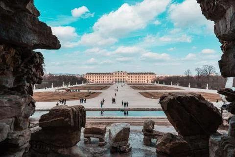 Nice view of Wien Stock Photos