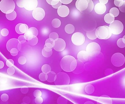 Nice violet winter bokeh background Stock Illustration