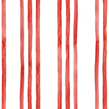 Nice watercolor christmas pattern Stock Illustration