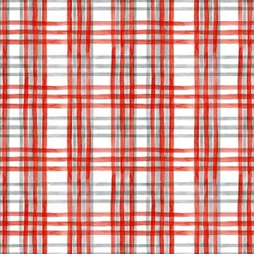 Nice watercolor christmas vector pattern Illustrazione stock