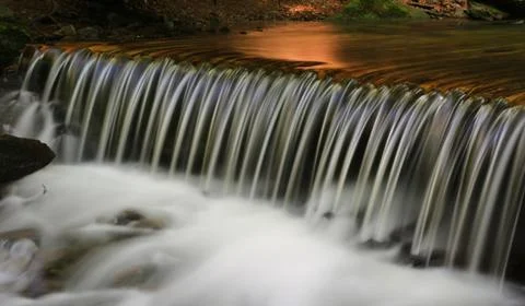 Nice waterfall cascade Stock Photos