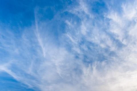 Nice white cloud on blue sky Stock Photos