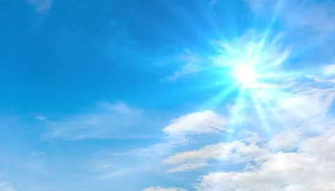 Nice white cloud Stock Photos