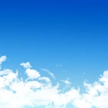 Nice white cloud on the sky Stock Photos