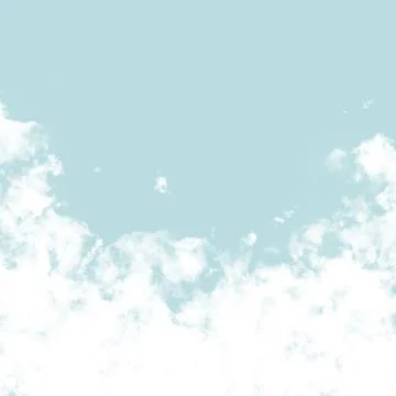 Nice white cloud on the sky Stock Photos