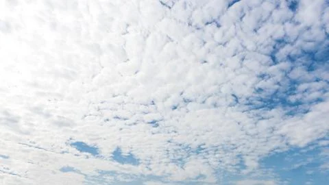 Nice white cloud on the sky Stock Photos
