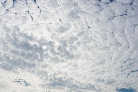 Nice white cloud on the sky Stock Photos