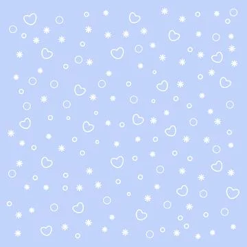 Nice winter background Stock Illustration