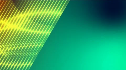 Nice yellow bars floating Stock Footage 64489658