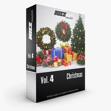 NICEMODELS Vol. 4 - Christmas Mega Pack 3D Model
