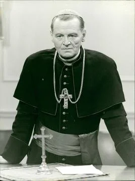 Nicht Lob - noch Furcht Am 19. Oktober 1933 erscheint Bischof Galen im Rei... Stock Photos