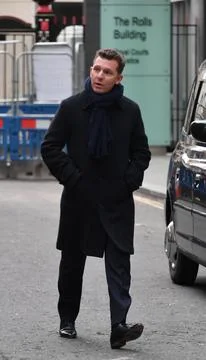 Nick Candy . Property Developer Nick Candy Pictured Outside The Rolls Building C 스톡 사진