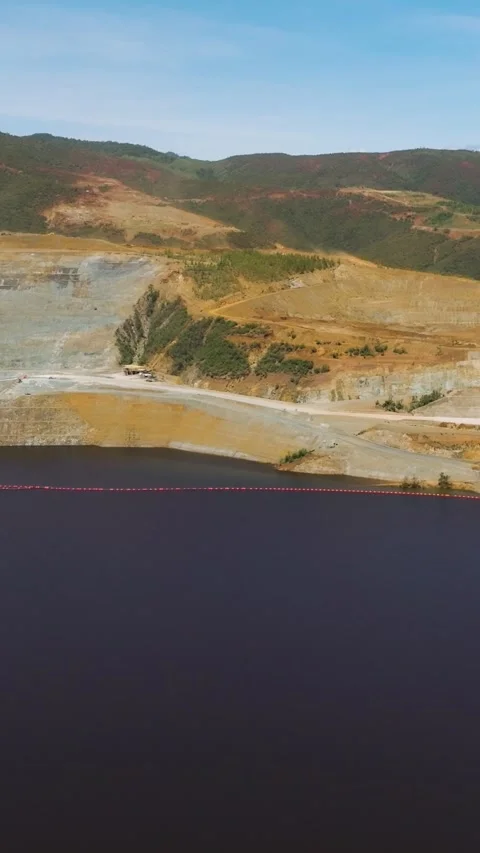 Nickel mining in the Philippines. Stock Footage 345263268