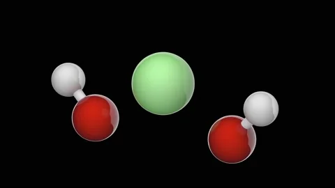 Nickel(II) hydroxide. Seamless loop. RGB + Alpha (Transparent) channel. Stock Footage 153663119