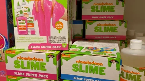 Nickelodeon Slime Available for Purchase Stock Footage 159039601