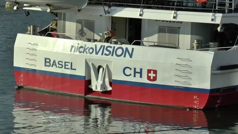 Nickovision Cruise Ship Stock Footage 99159596