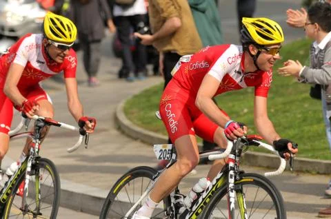 Nicolas Edet of Cofidis Stock Photos