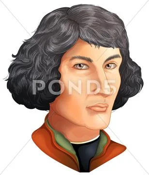 Nicolaus Copernicus ~ Clip Art ~ Download Now #42294183